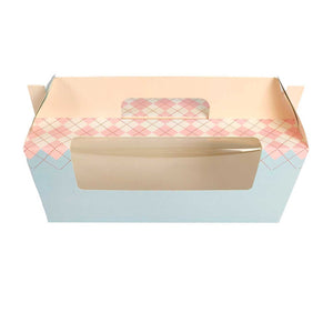 3 Hole Retro Pastel Cupcake Boxes
