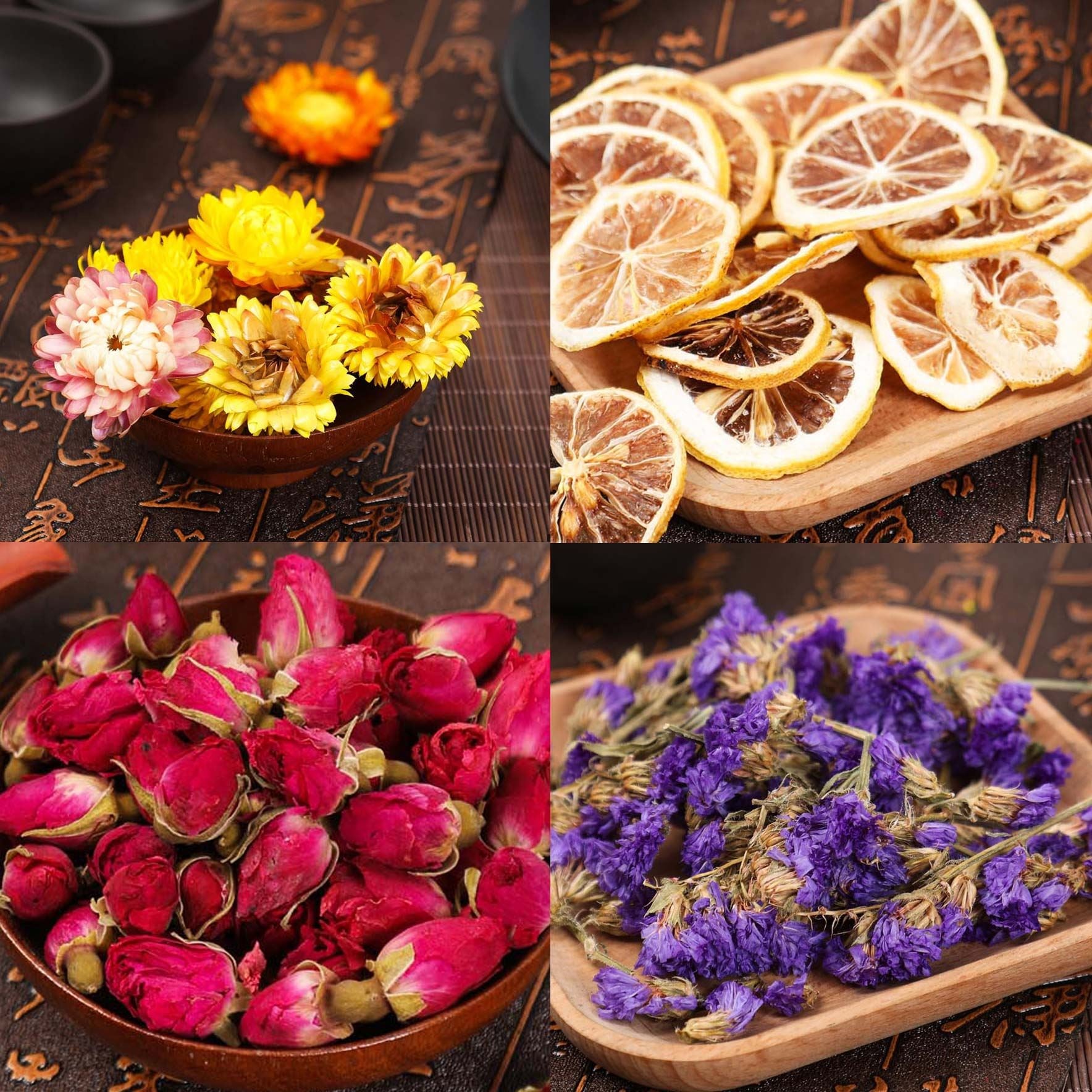 Premium Dried Flower Tea
