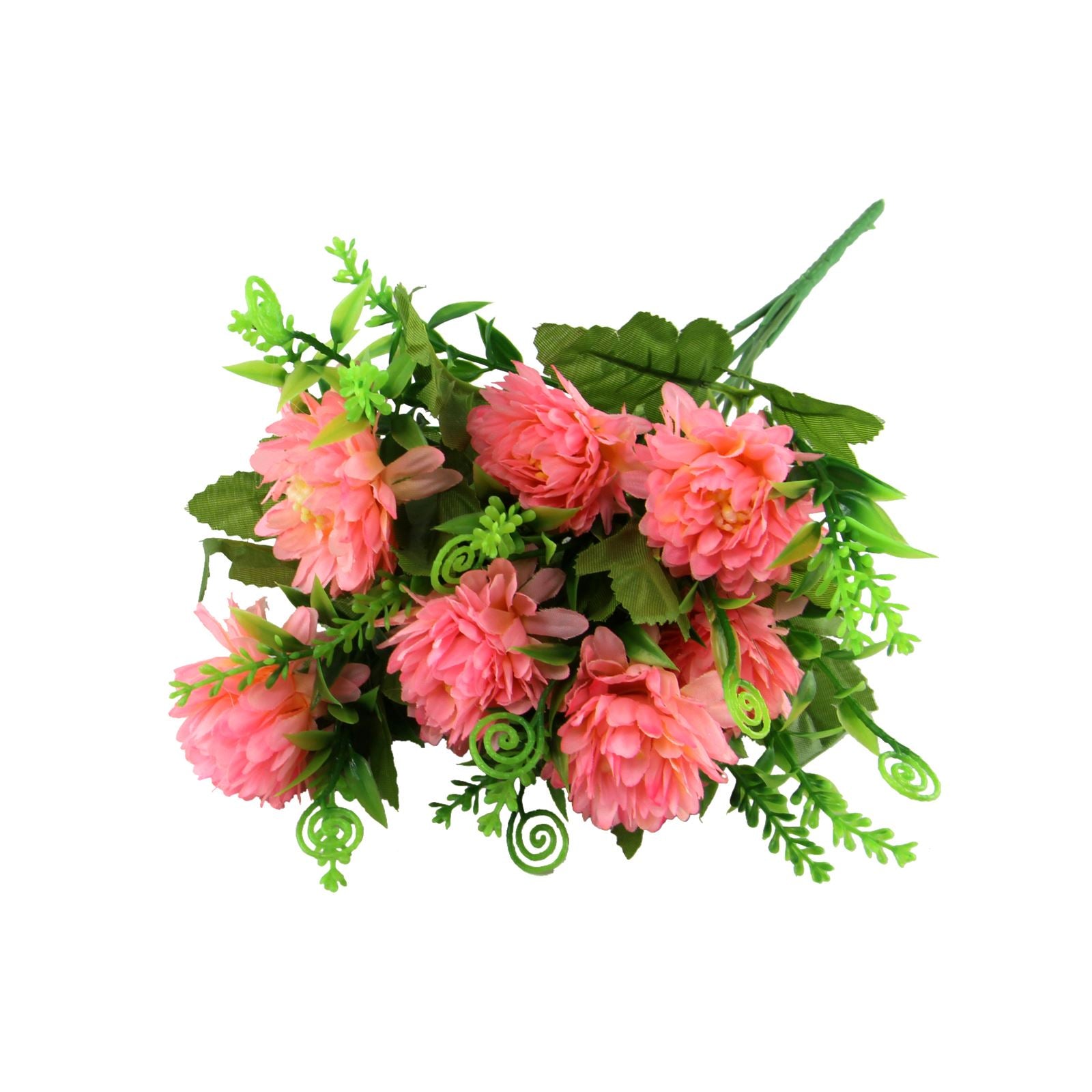7 Head Small Spiky Mum Flower Bunch