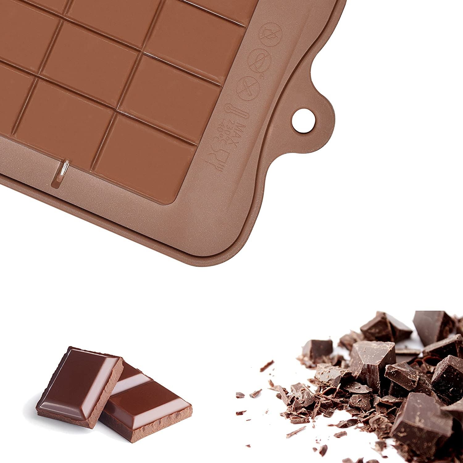 Chocolate Bar Block Silicone Mould
