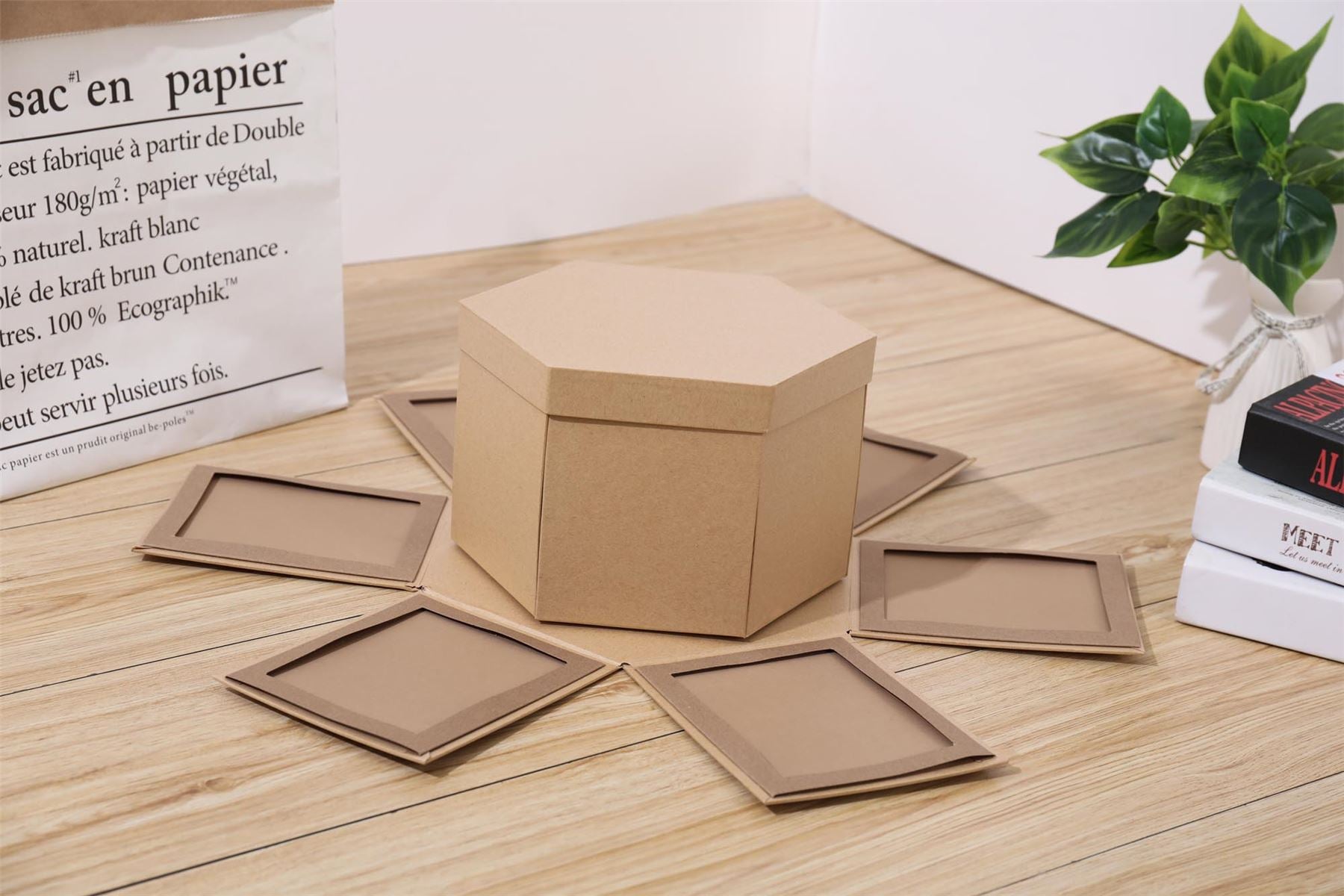 Drop Down 5 Box Photo Surprise Set