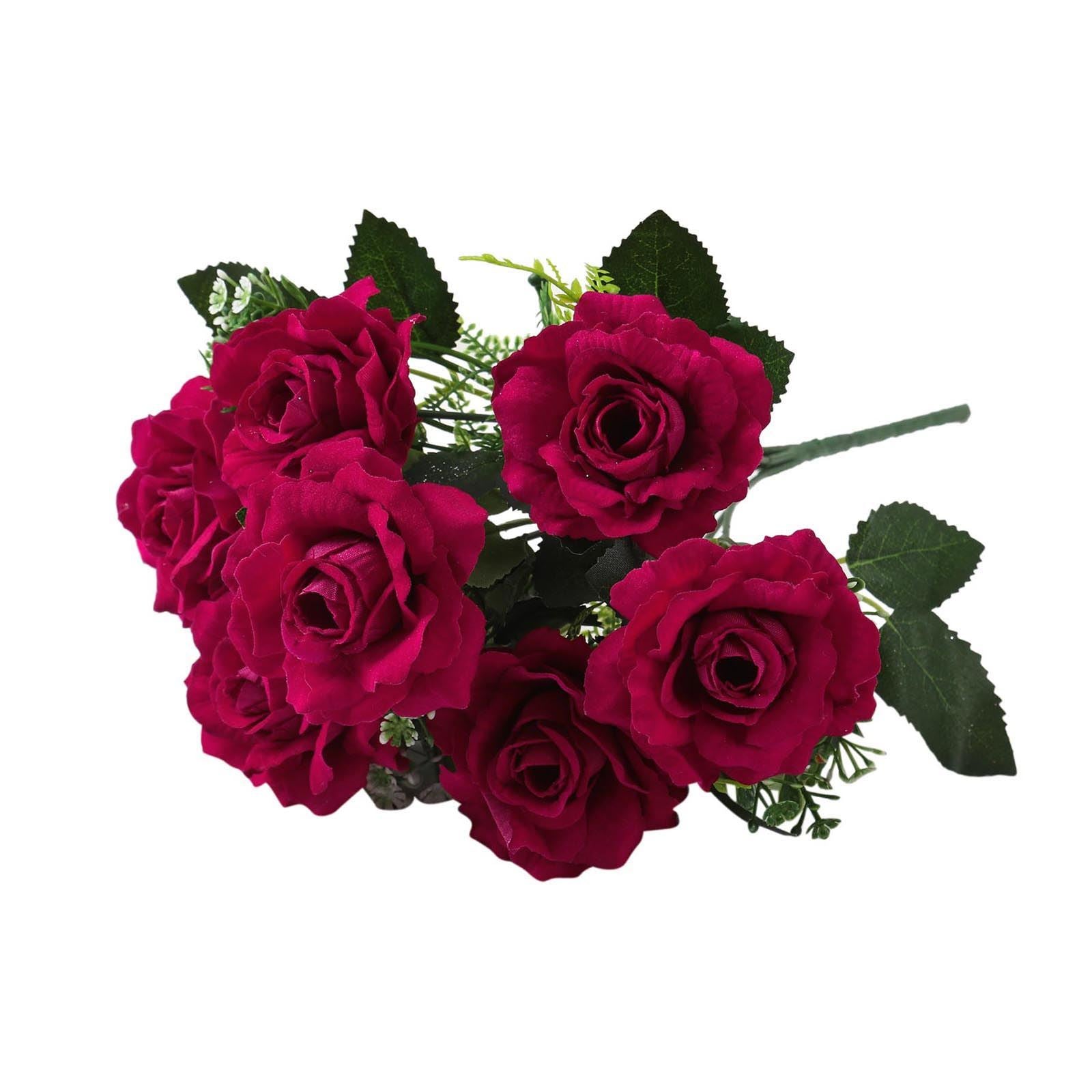 Bunch of 7 Premium Medium Open Rose Bouquet