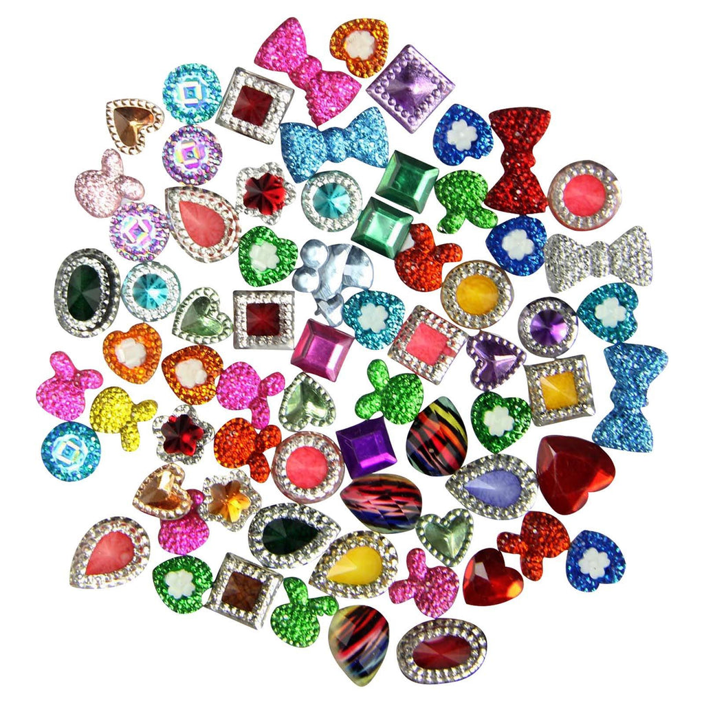 10 Gram Bag of Assorted 2-3cm Gems (Approx 70)