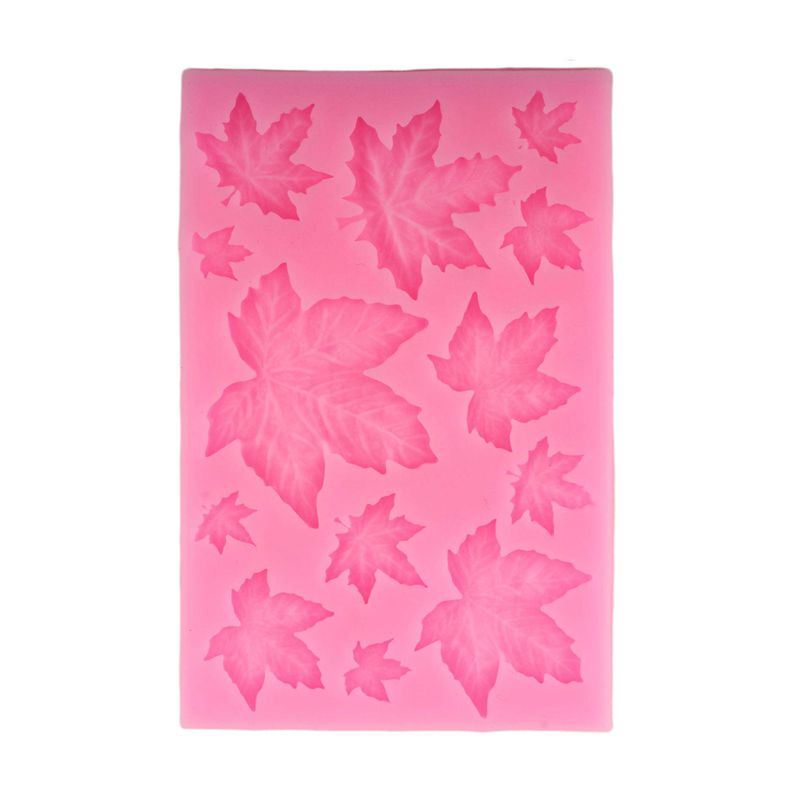 Silicone Rose or Maple Leaf Silicone Mould