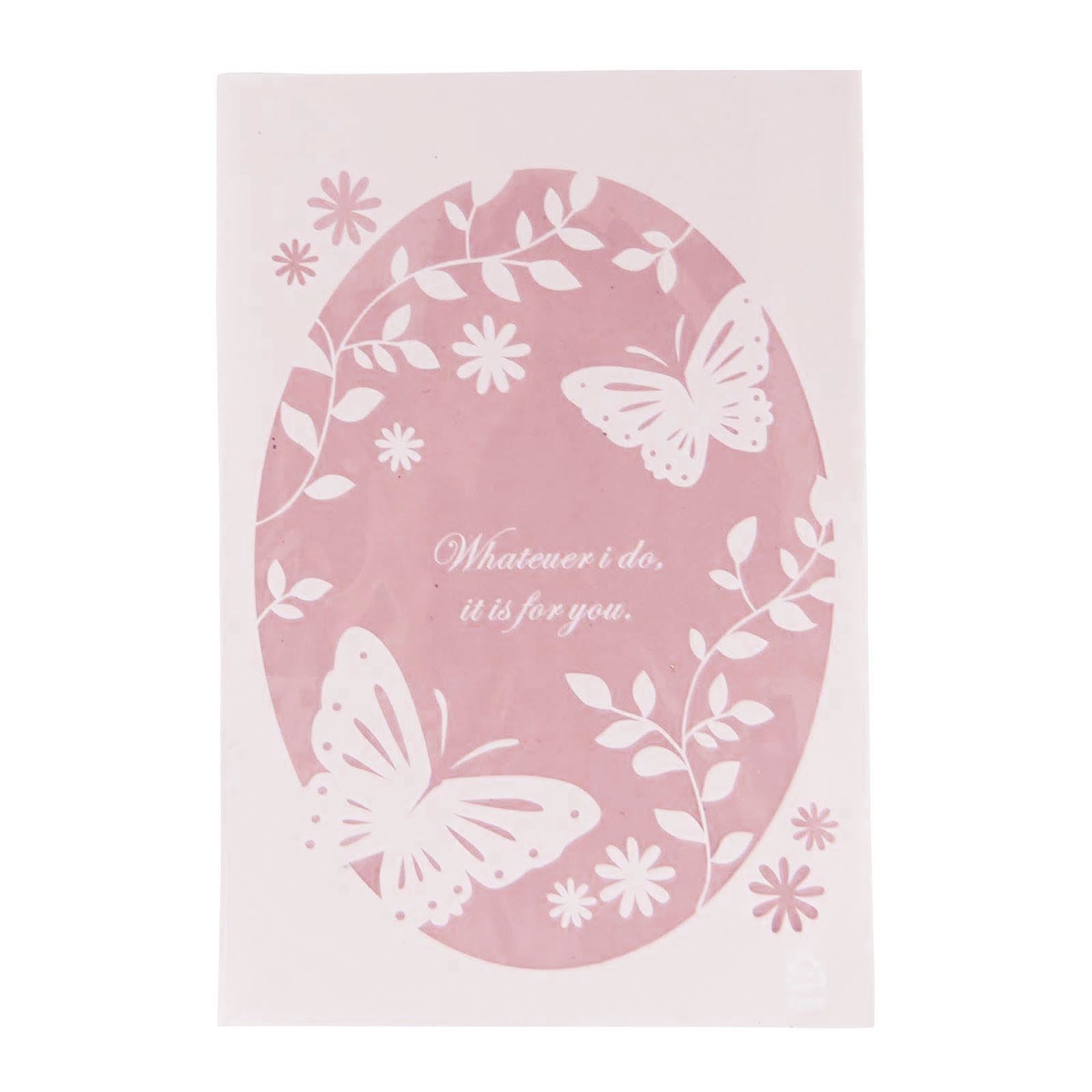 Pink Clear Fronted Cellophane Cookie Bags