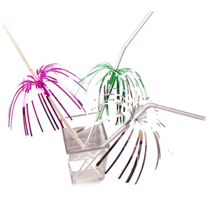 40x Assorted Funky Drinking Straws