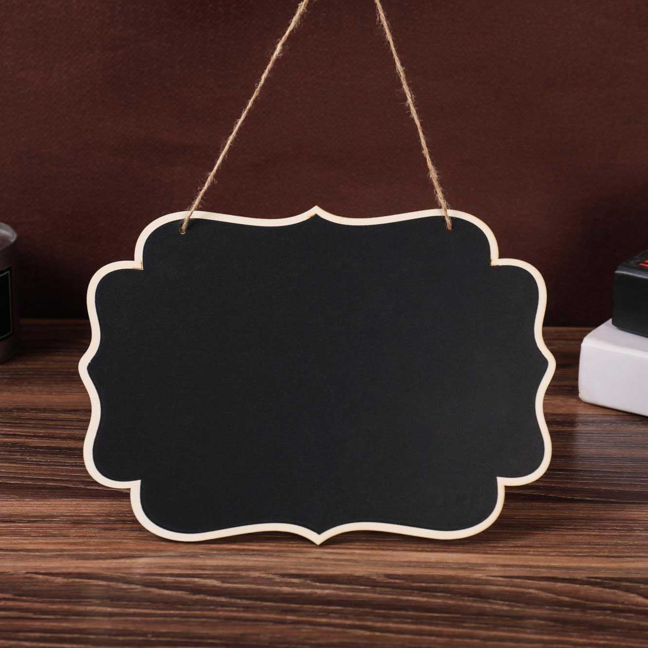 Wooden Chalk Board Decorative Plaques