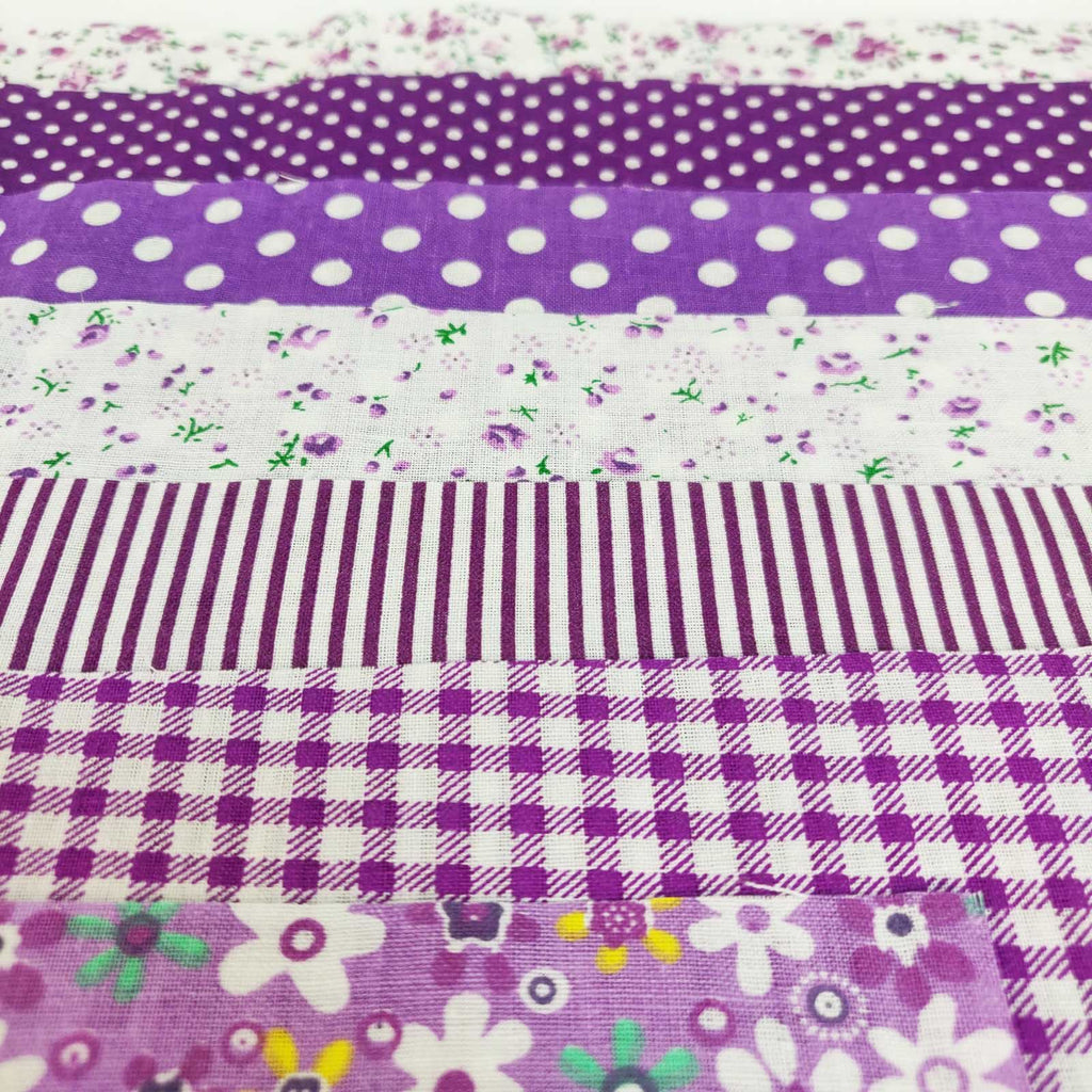 100% Cotton Fat Quarters Bundles of 7