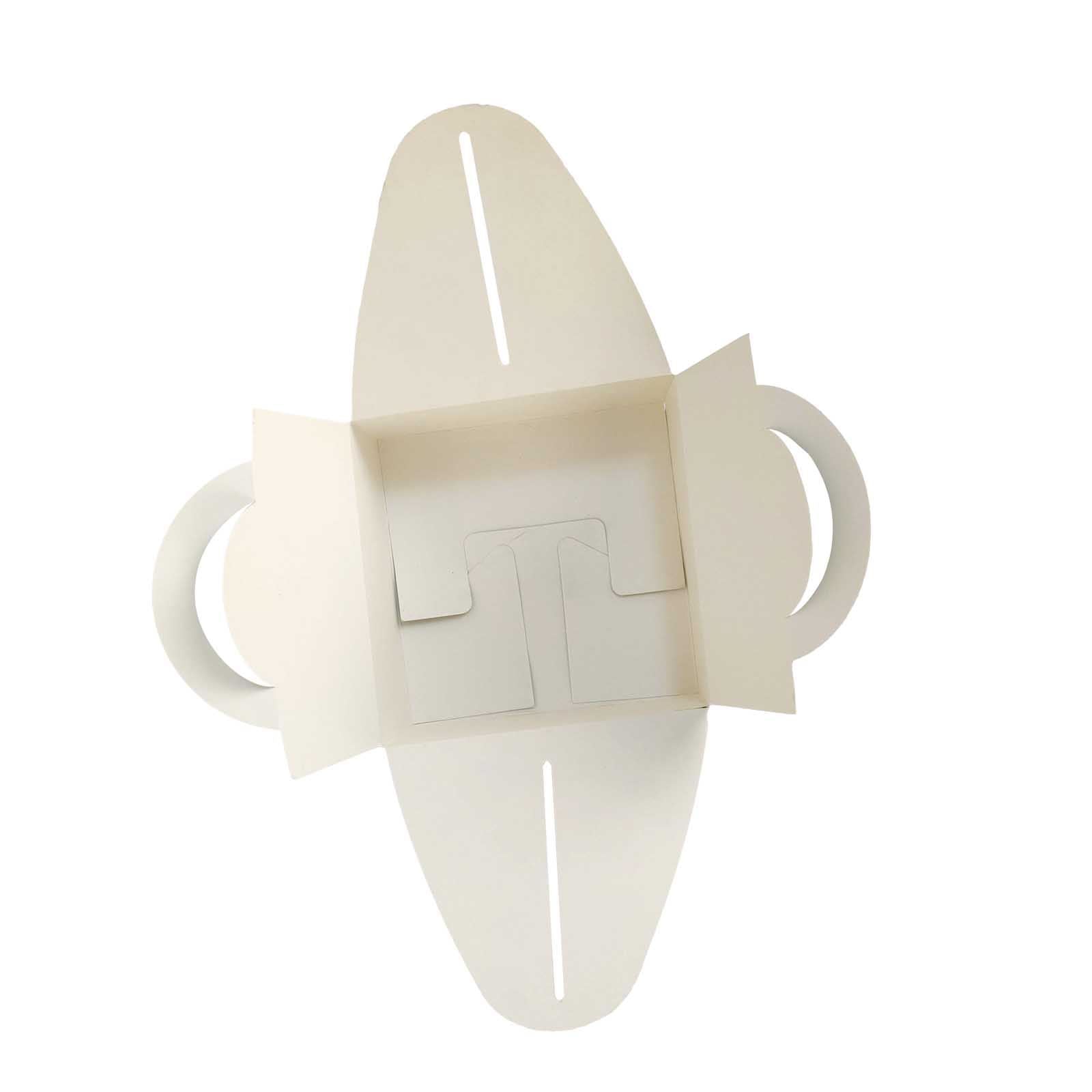 Square Printed Goodie Box with Handles