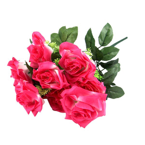 Large 10 Head Open Rose Bouquet