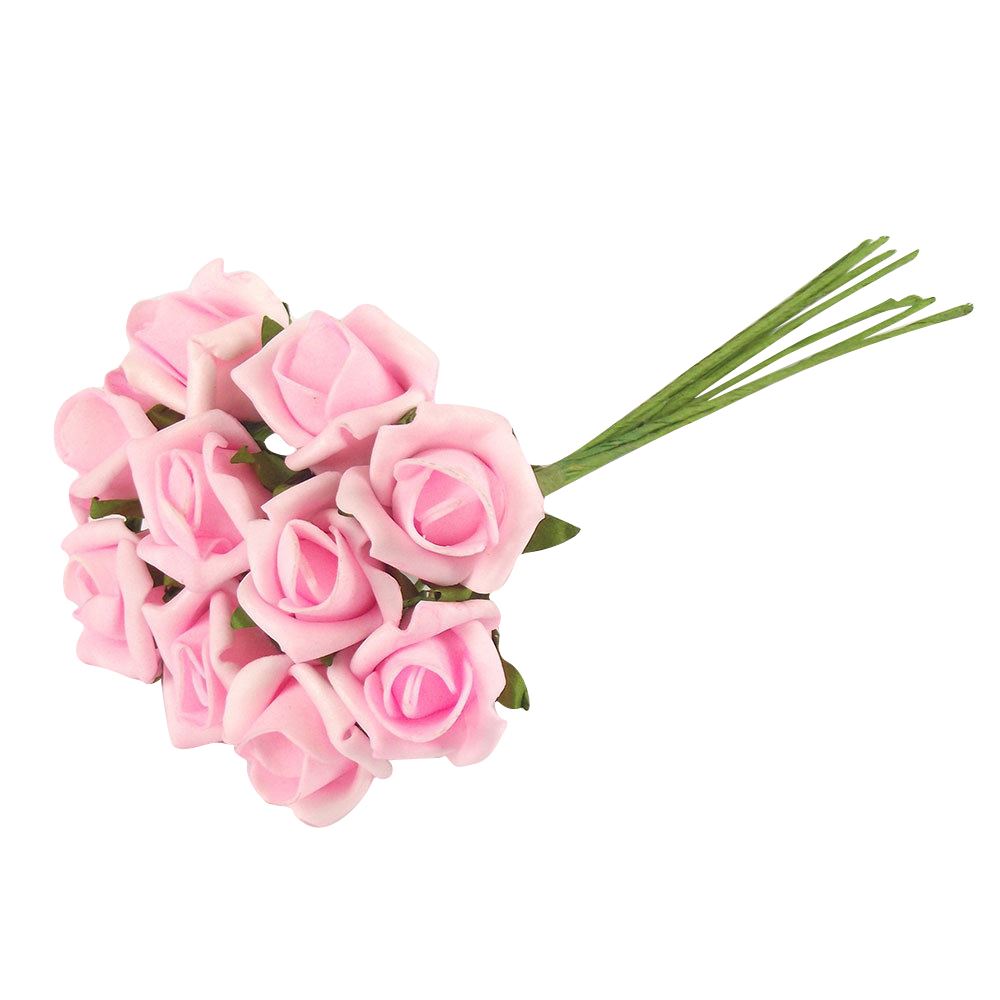 Bunch of 10 Foam Rose Buds