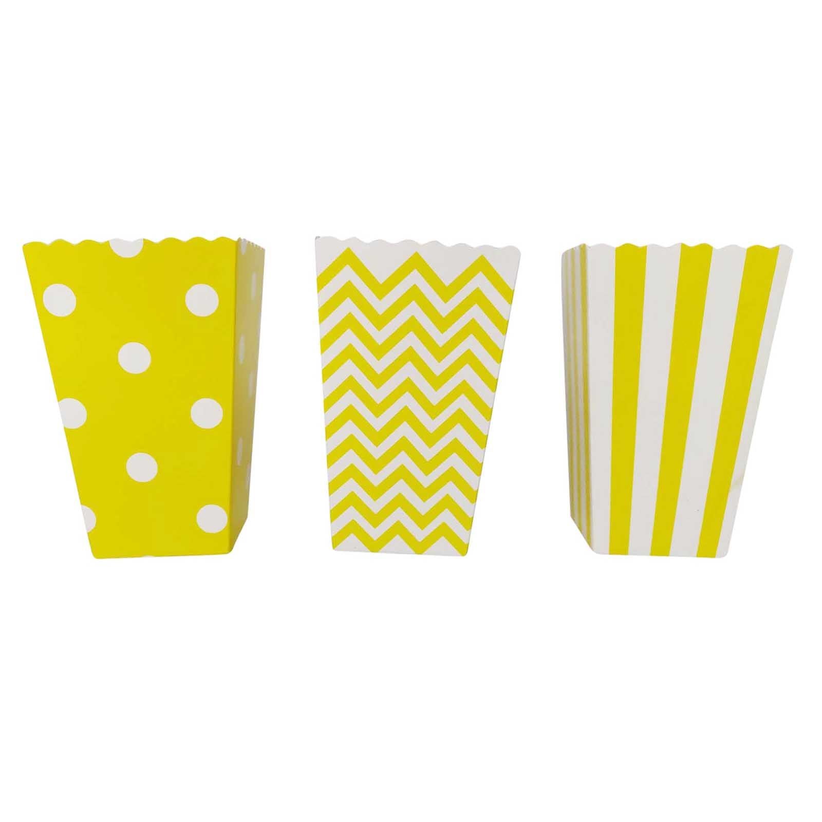 Mini Popcorn Bucket Treat Boxes