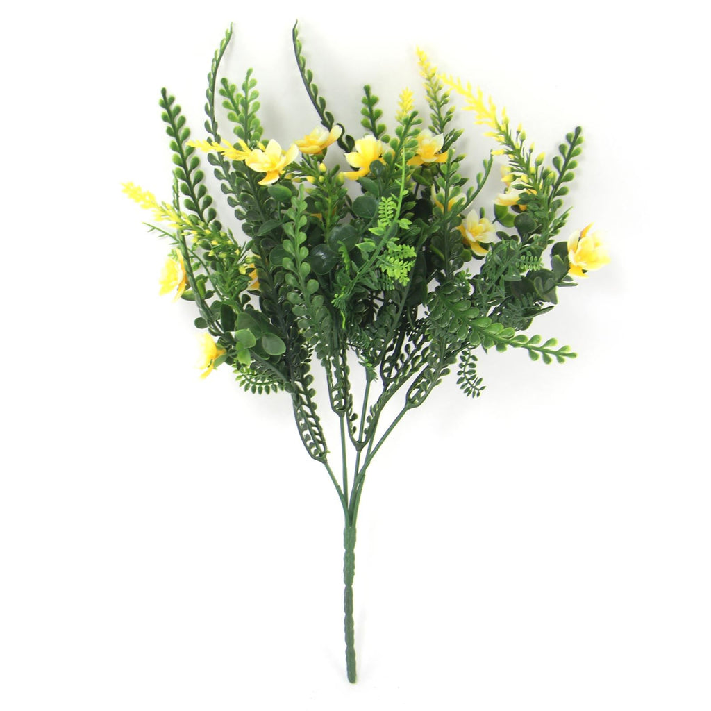 Premium Flowered Plastic Foliage Bunch