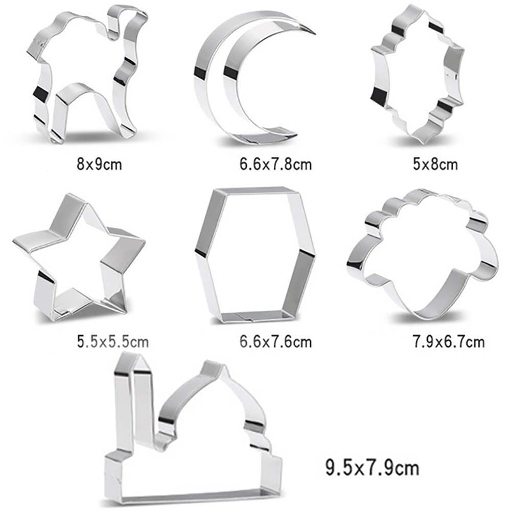 Eid Cookie Cutters - Set of 7