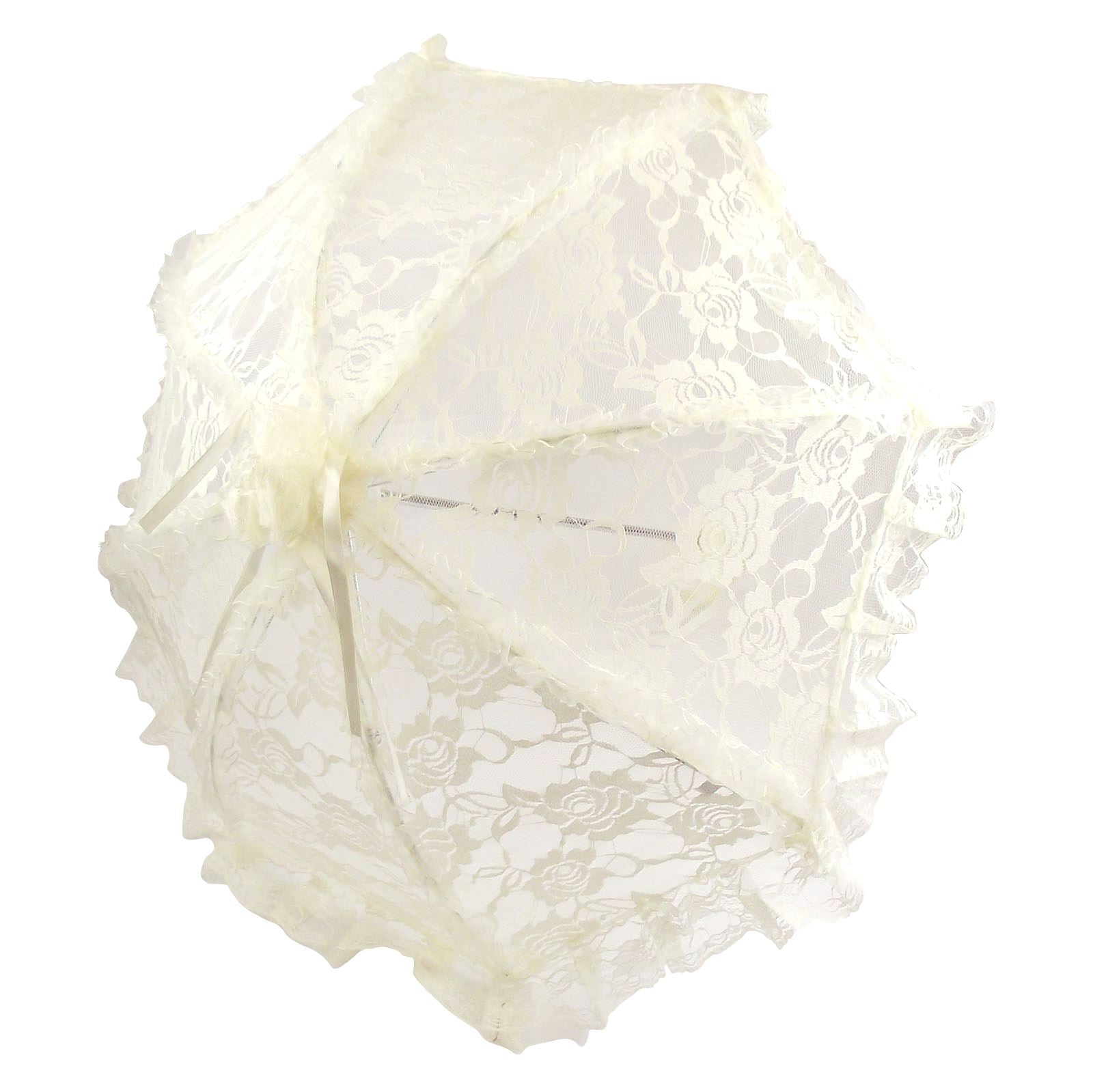 Cotton Lace Wedding Umbrella