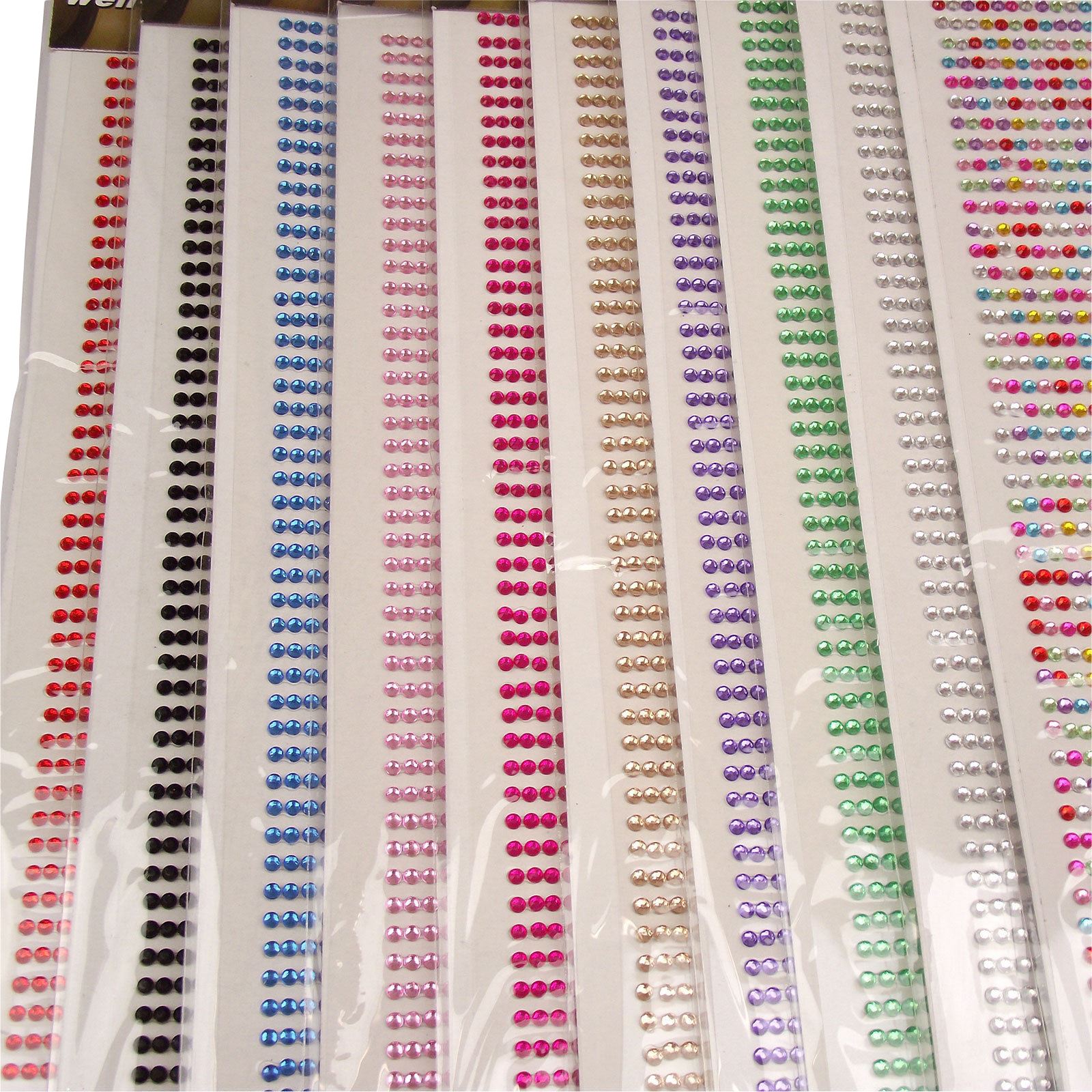 Up to 1350x Self Adhesive Rhinestones