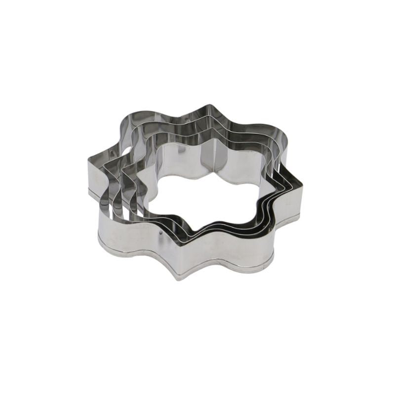 Set of 4 Plaque Frame Stainless Steel Cookie Cutters