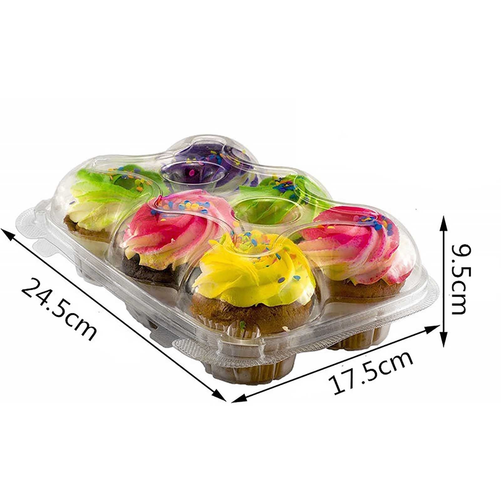 Transparent Cupcake Blister Boxes