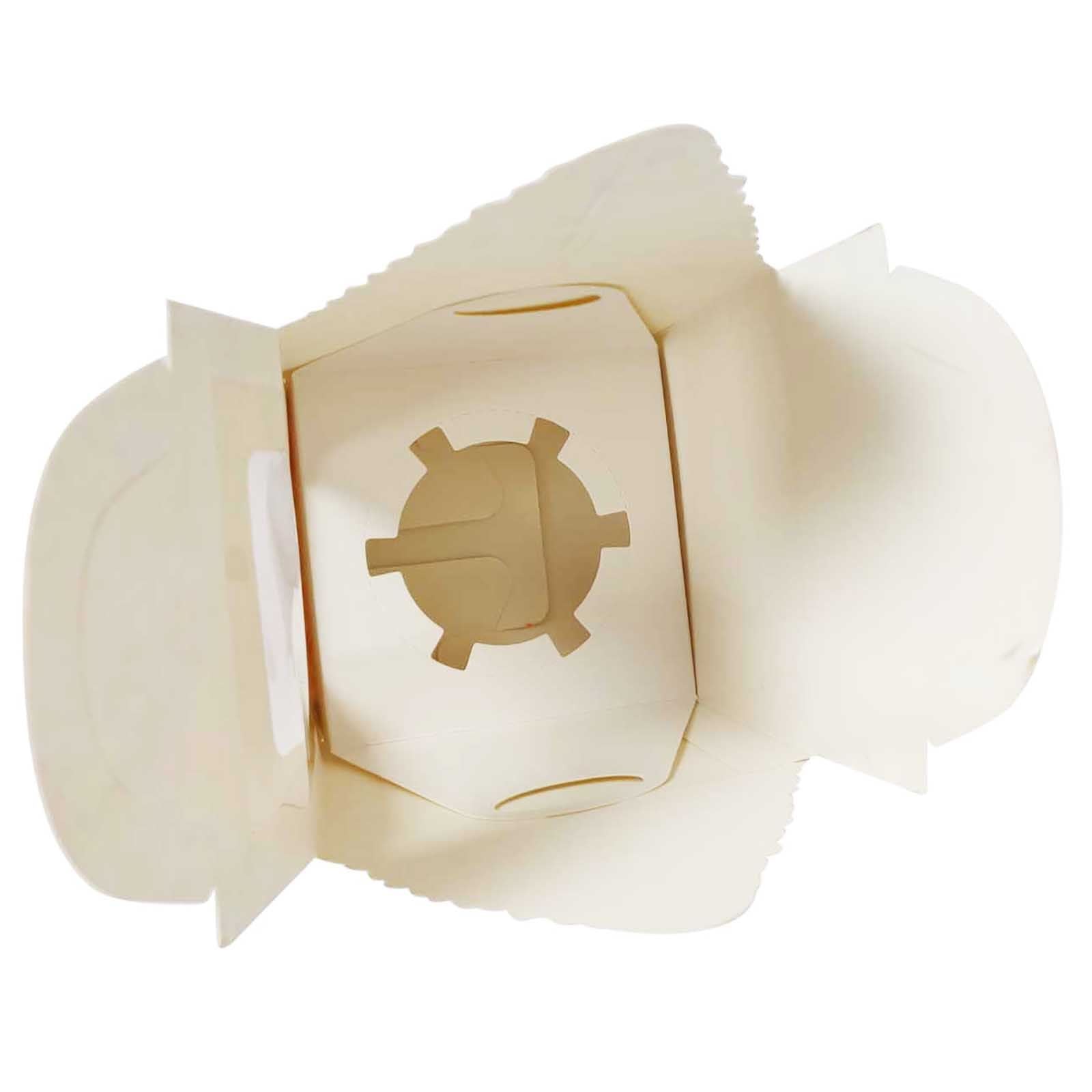 Vintage Printed Large Single Cupcake Boxes