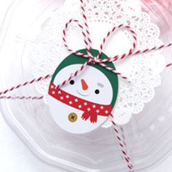 Set of 30 Cute Xmas Gift Tags