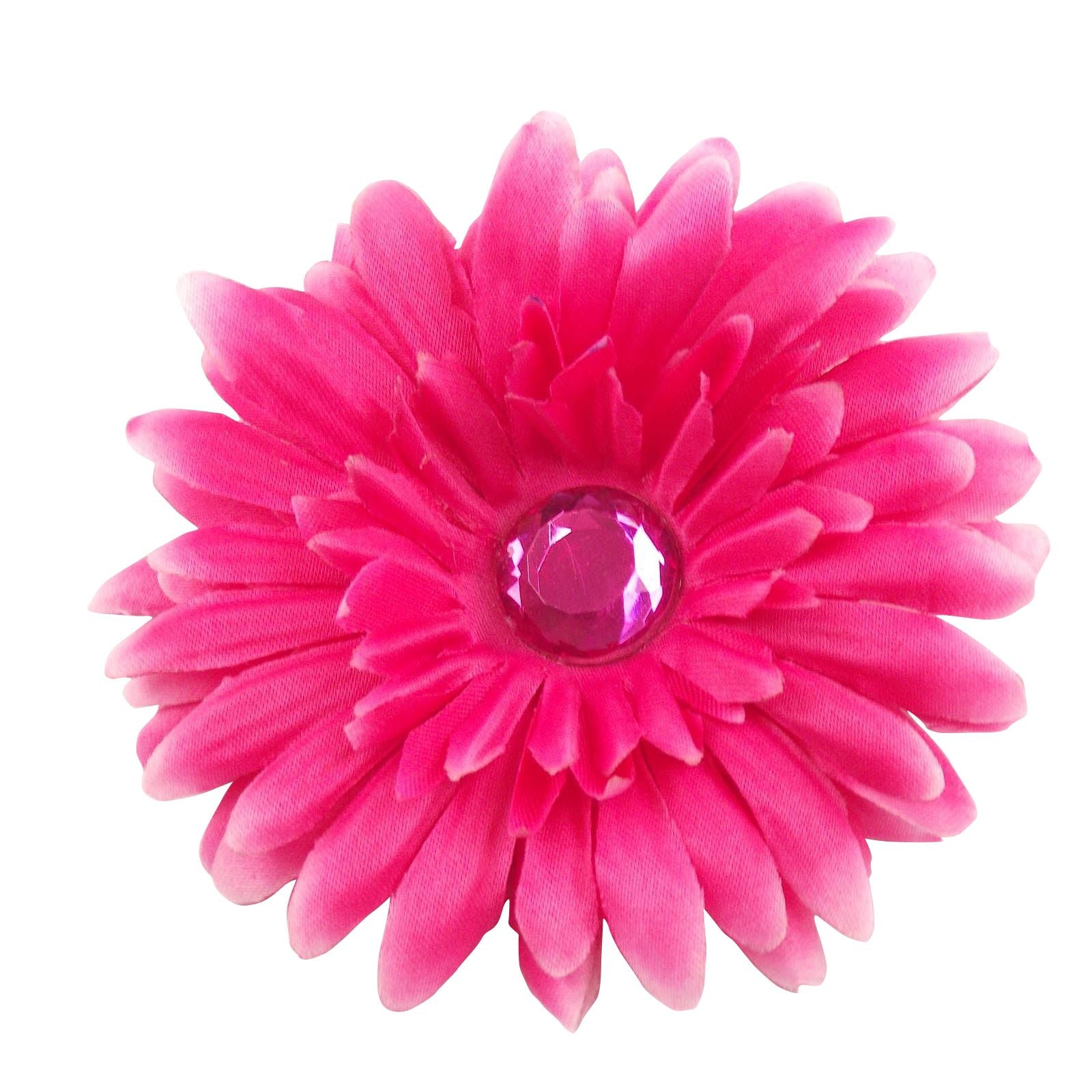 3-in-1 Gerbera Hair Clip Pin Badge
