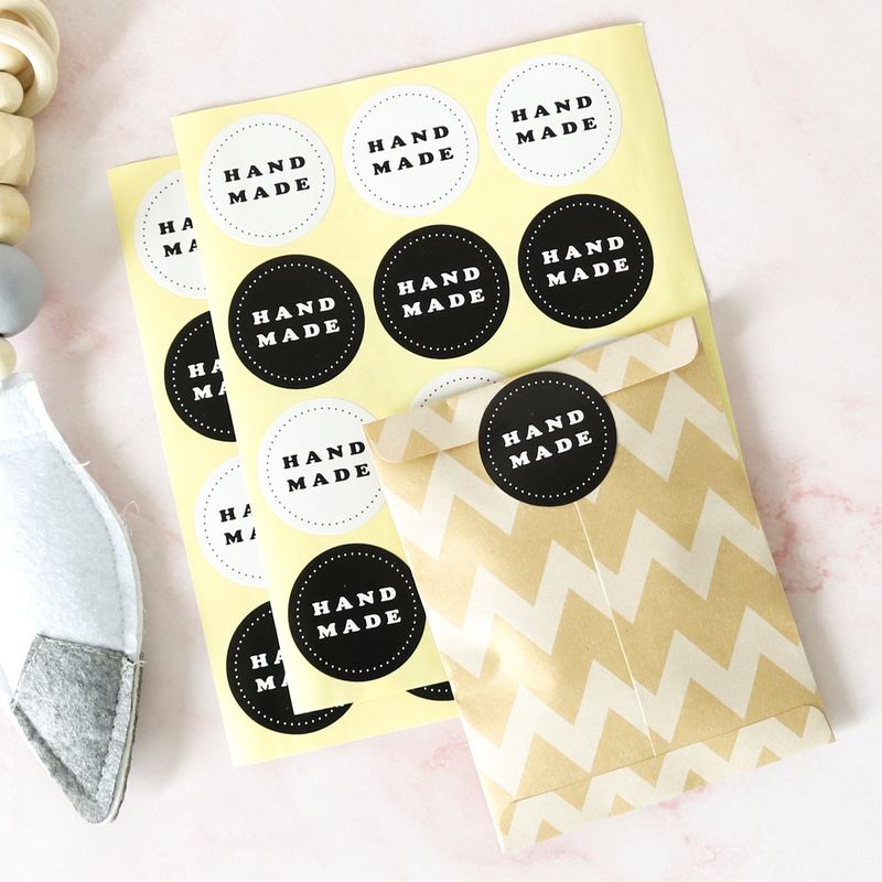 Sticker Sheets - Black and White Handmade