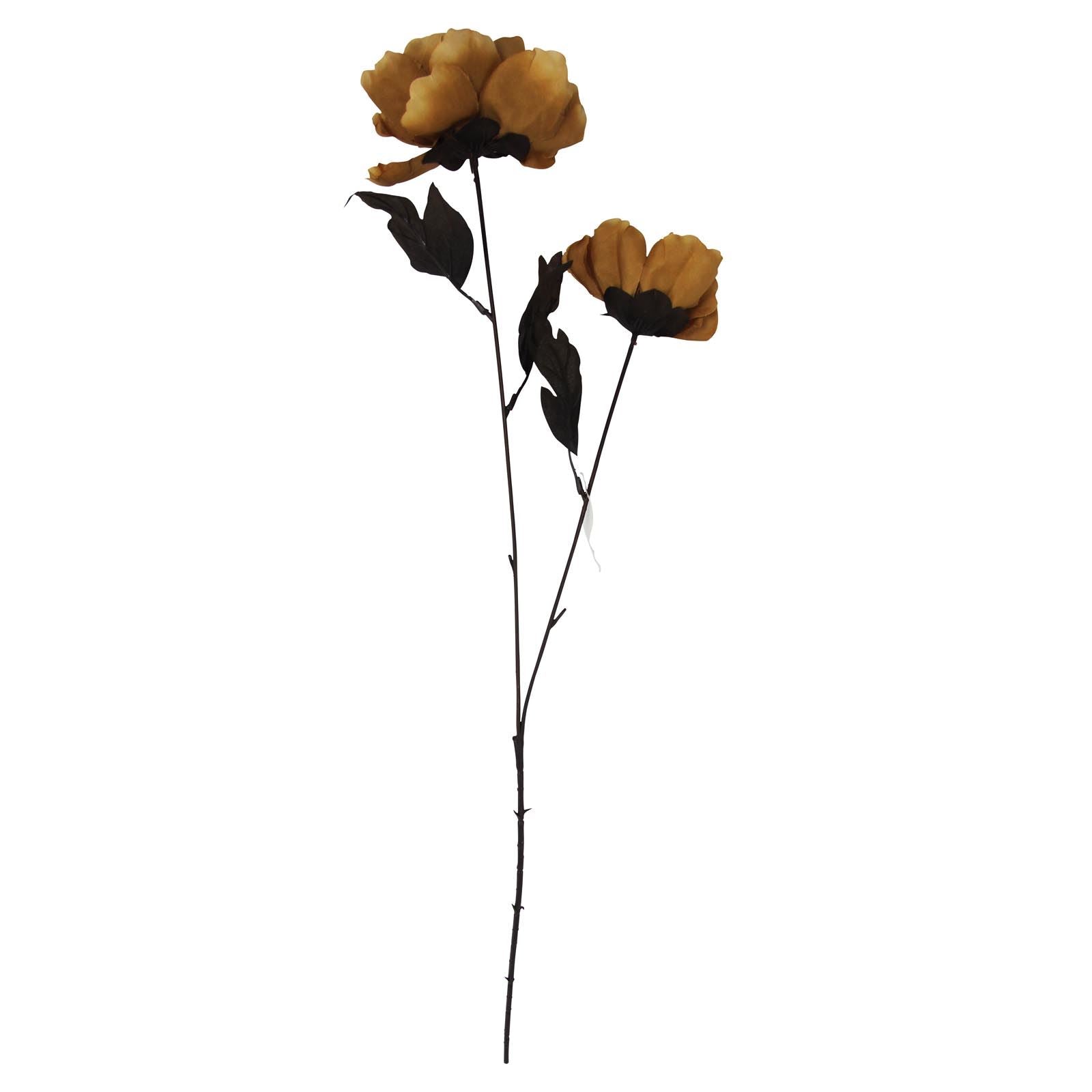 2 Head Peony Spray