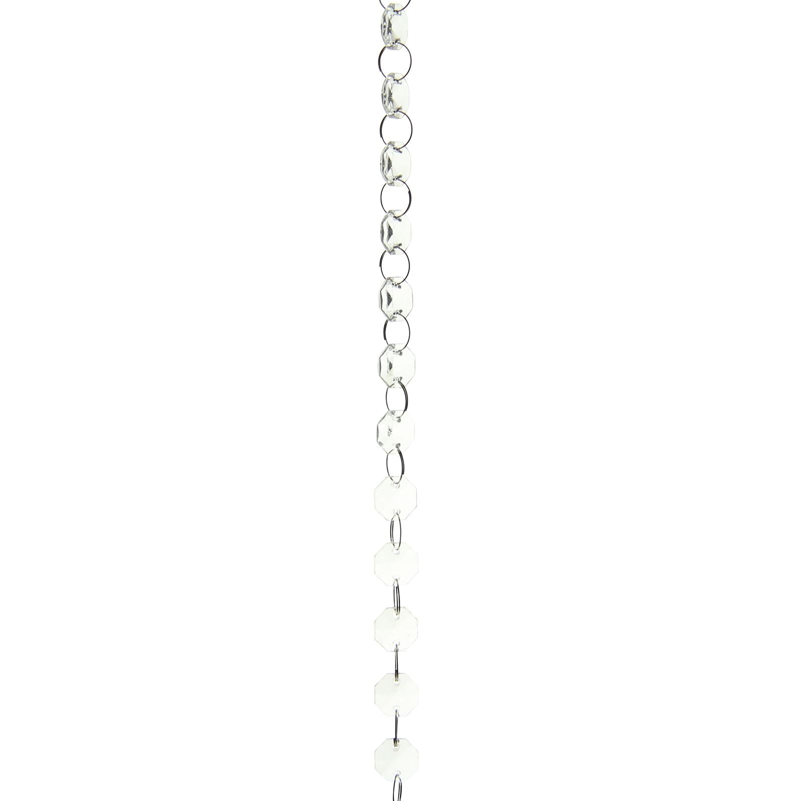 5x 30cm Acrylic Crystal Garlands with Droplets