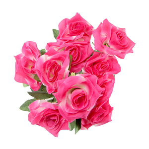 Large 10 Head Open Rose Bouquet