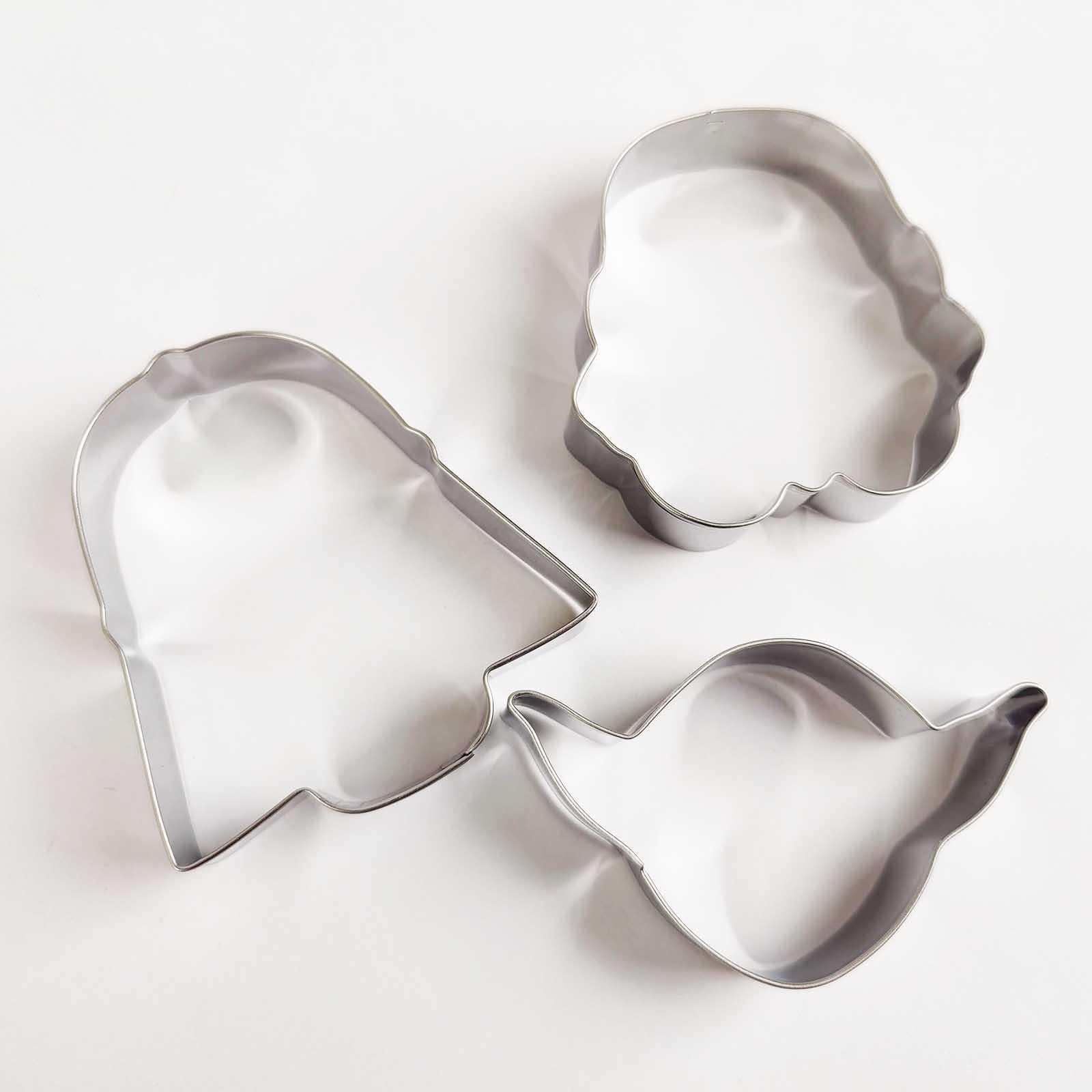 Set of 3 Star Wars Cookie Cutters