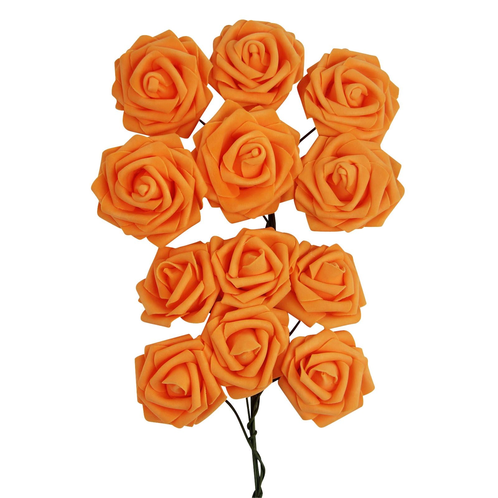 Colourfast Foam Roses - 6 Bunches - Regular