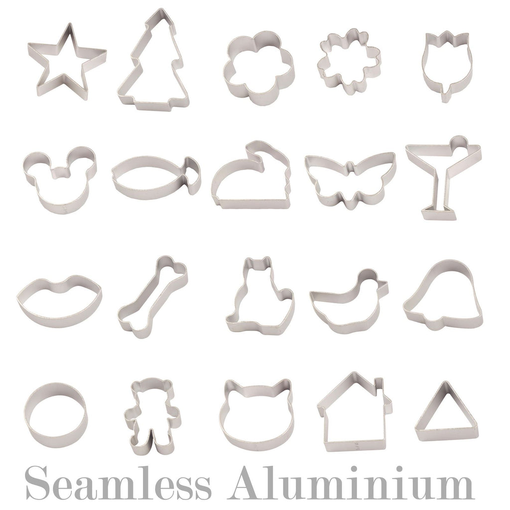 Seamless Aluminium Cookie Cutters! Premium High Quality Sugarpaste Fondant