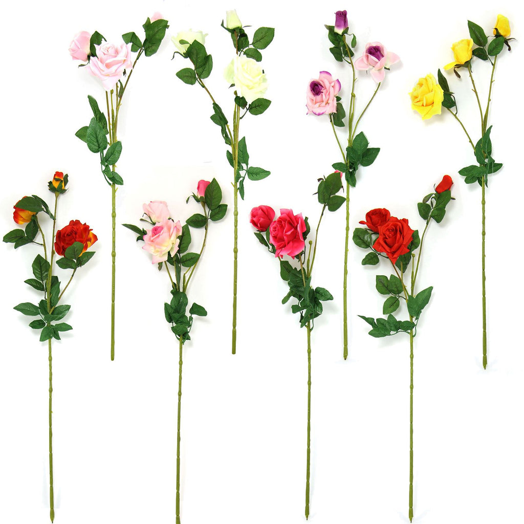 3 Head Firm Rose Spray