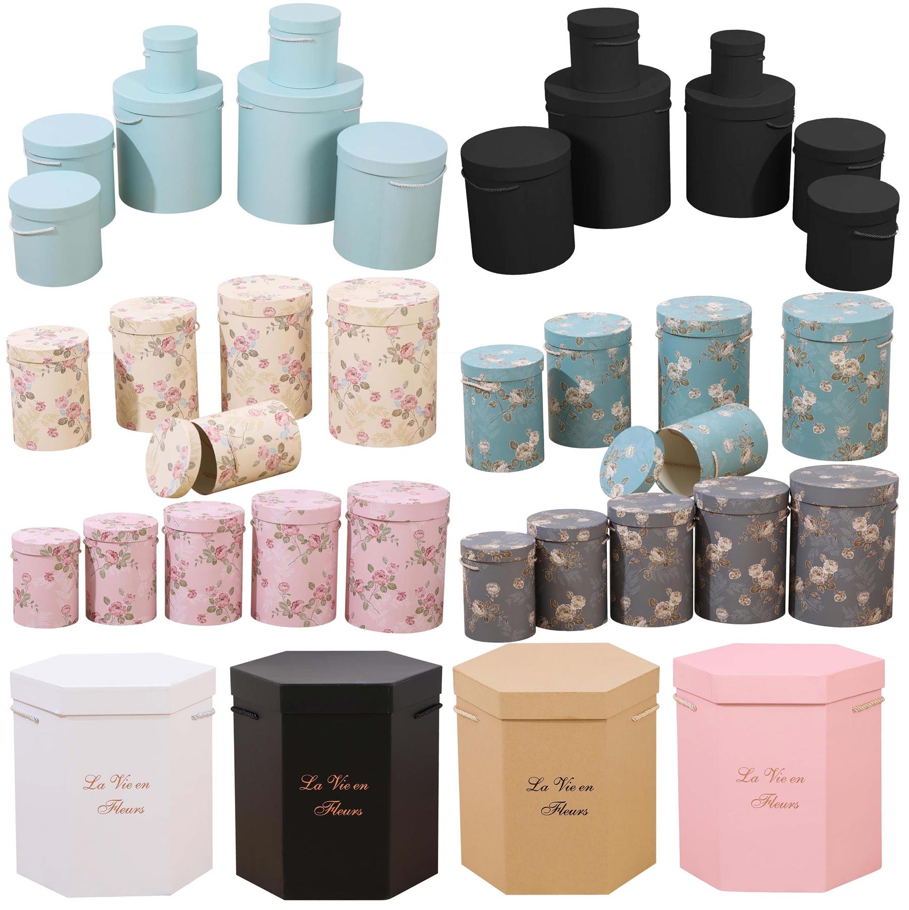 Tall Hat Box Nest Gift Sets