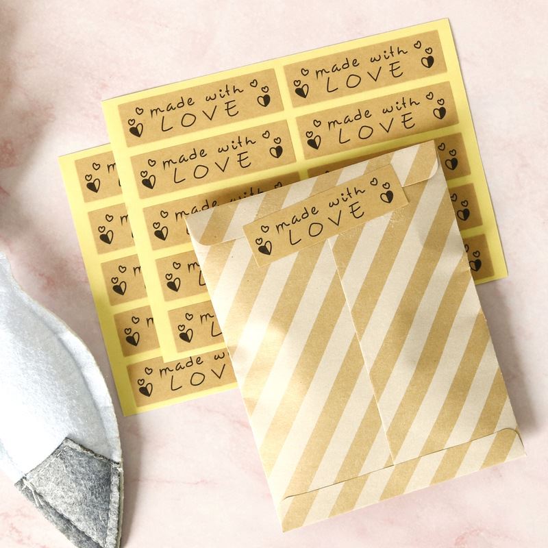 Sticker Sheets - Made With Love