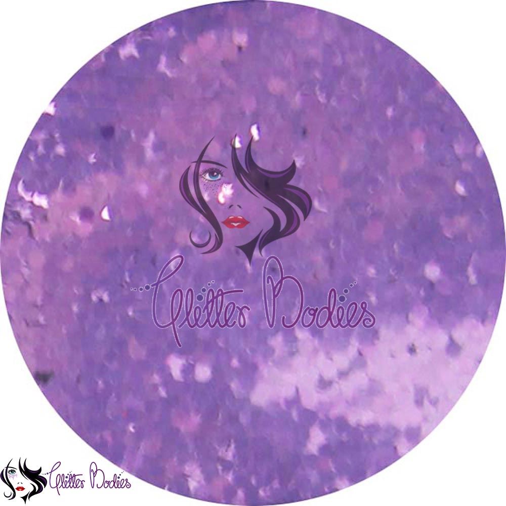 Glitterbodies Cosmetic Grade Festival Glitter - Chunky 1mm [Lilac]