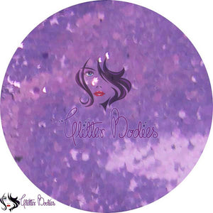 Glitterbodies Cosmetic Grade Festival Glitter - Chunky 1mm [Lilac]
