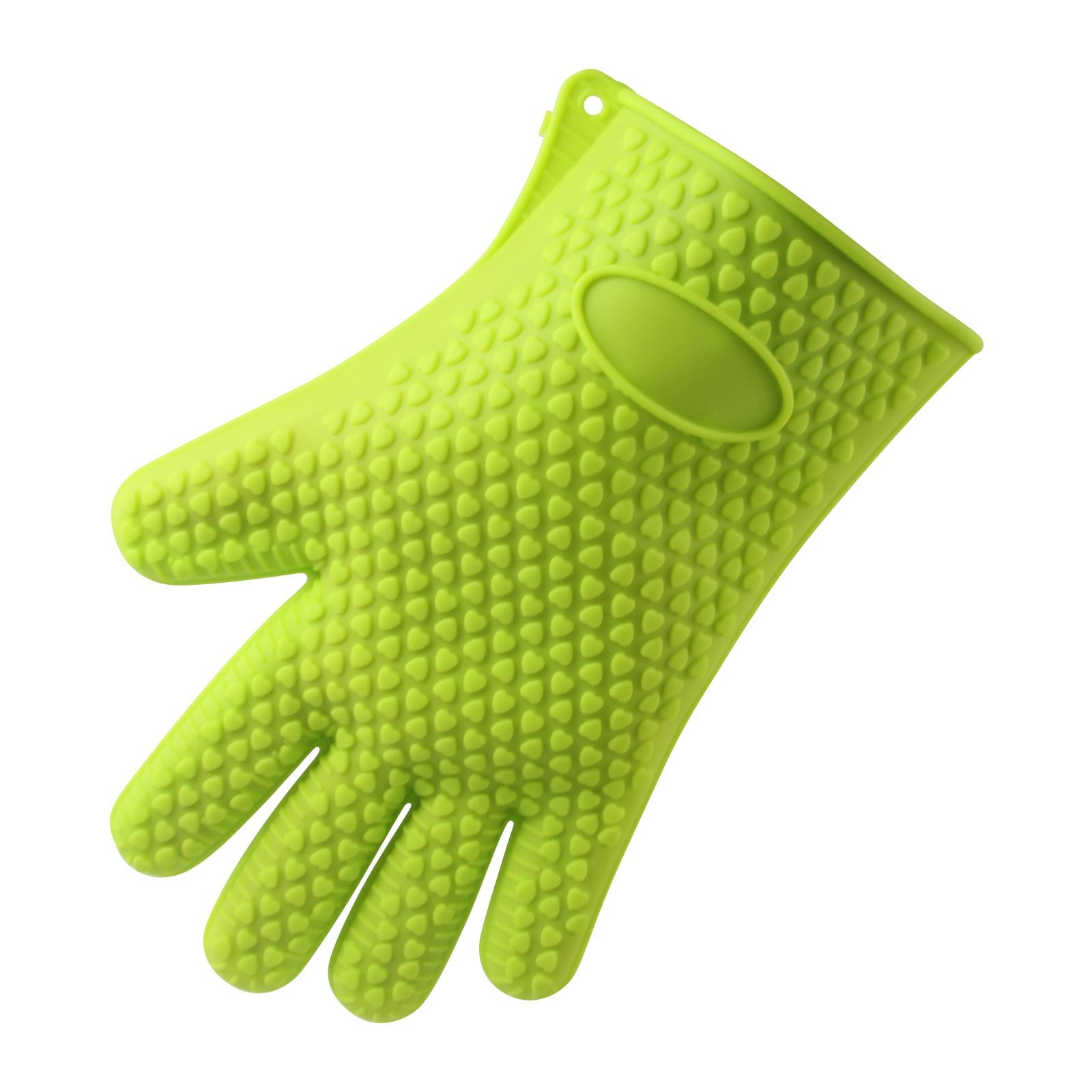 Heat Resistant Silicon Oven Mitts Basics (No Lining)