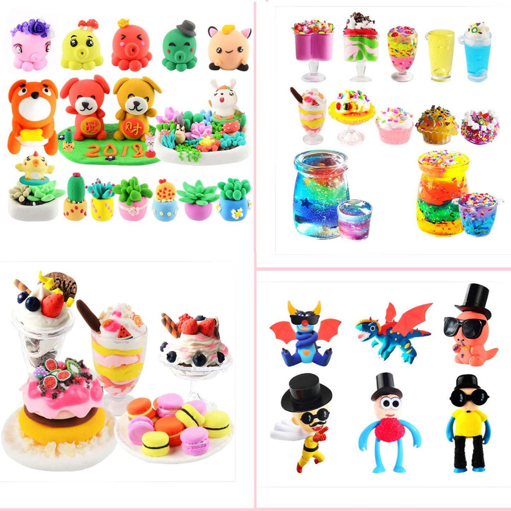 32 Piece Luxury Polymer Clay Sets