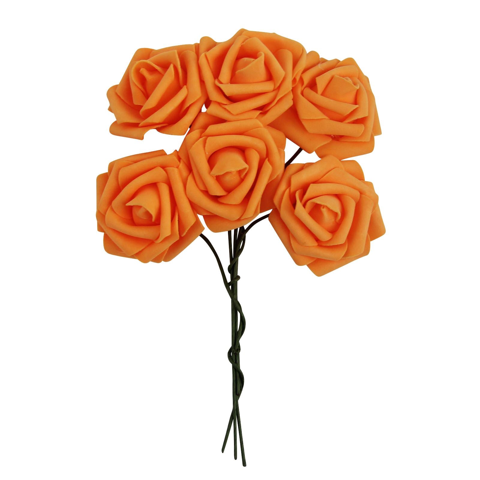 Colourfast Foam Roses - 6 Bunches - Regular