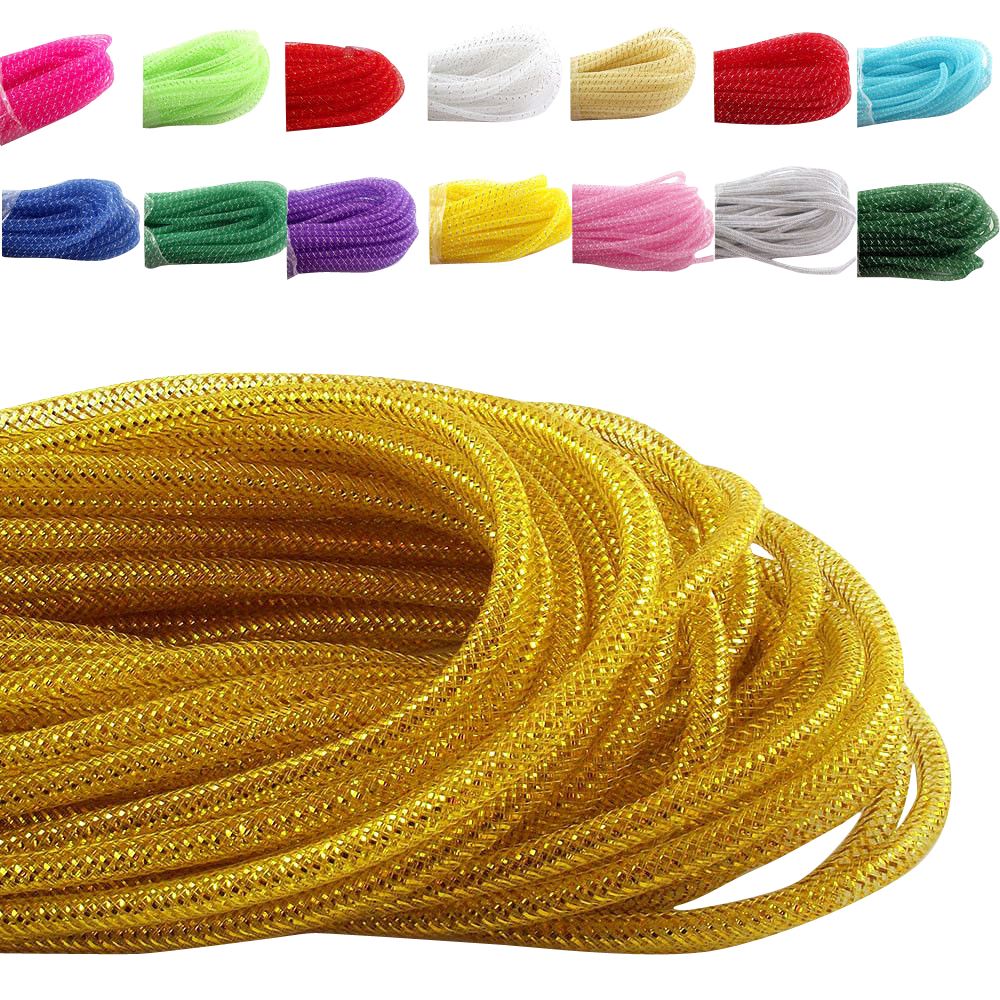 8mm Wide Crinoline Tube Ribbon