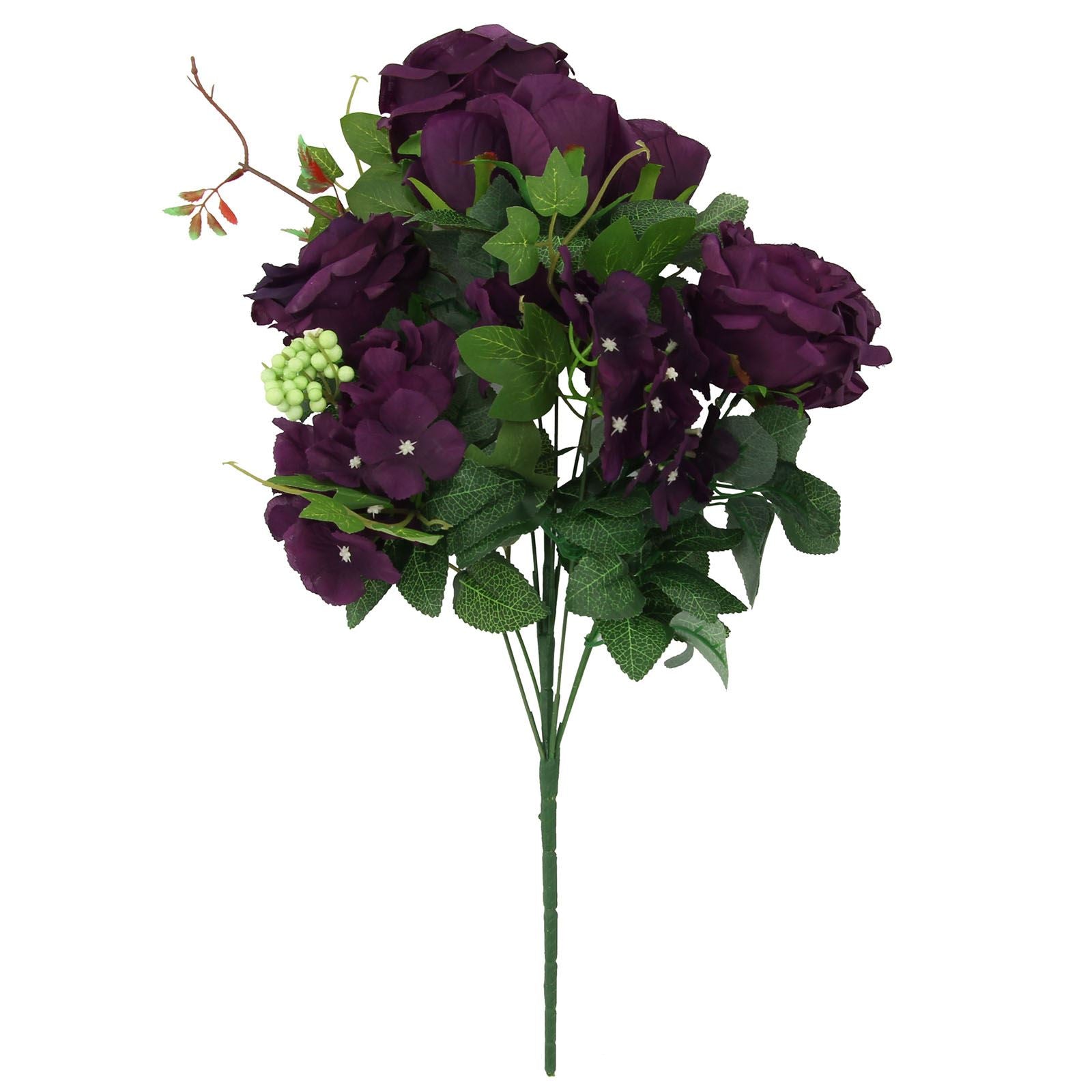 XL 9 Head Rose and Hydrangea Bouquet