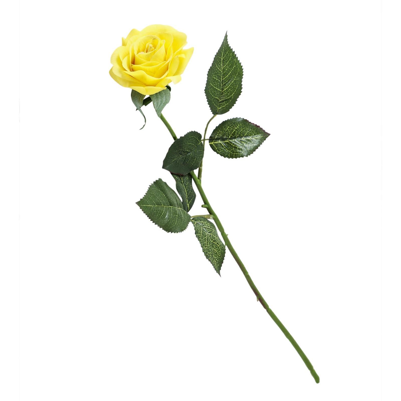 Deluxe Real Touch Open Artificial Roses