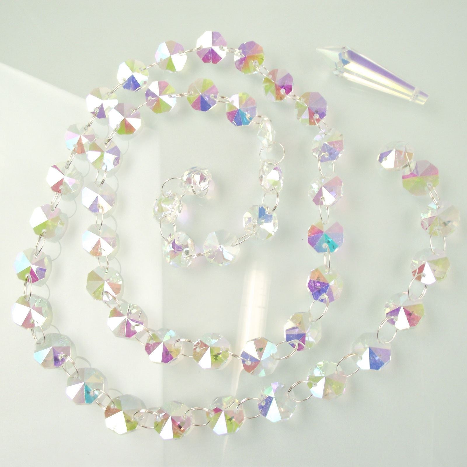 Iridescent AB Crystal Garland