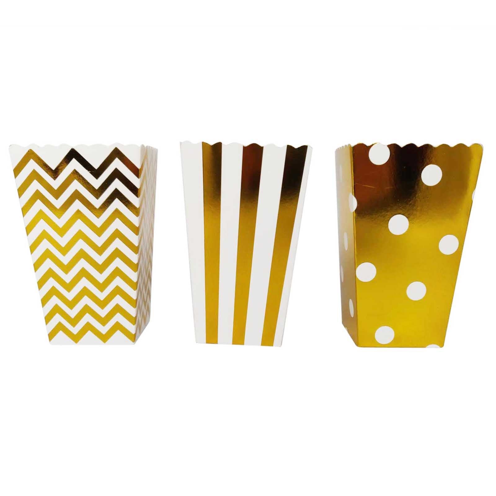 Mini Popcorn Bucket Treat Boxes