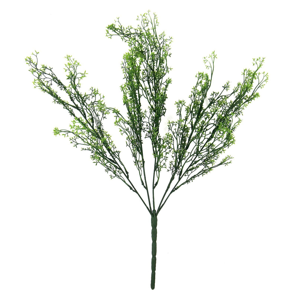 Plastic Wispy Foliage Bunches with Coloured Tips