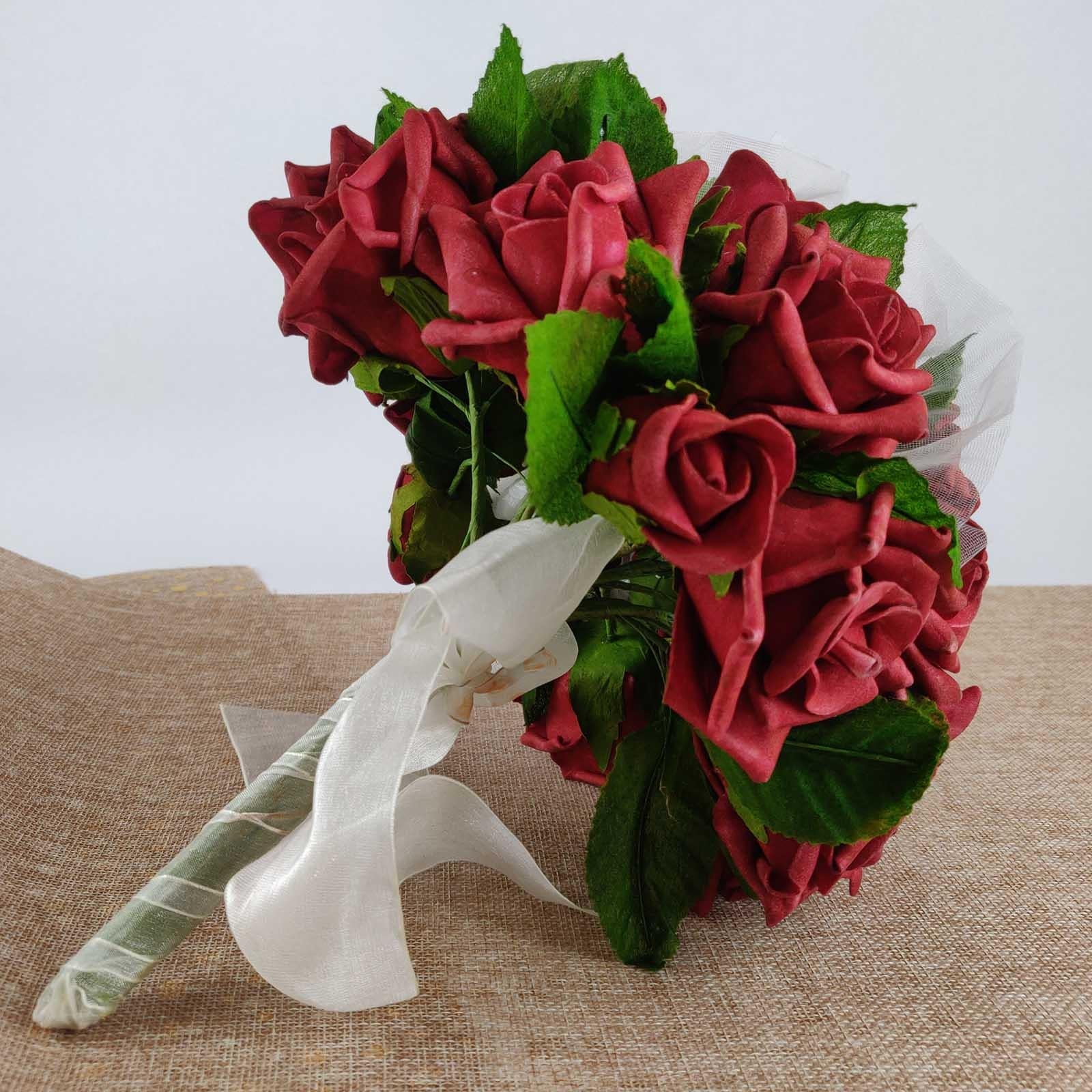 Shabby Chic Rose Voile Bouquet