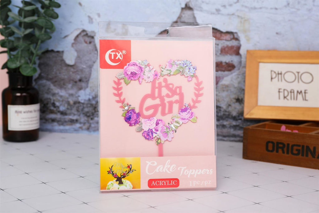 Premium Large Printed Cake Toppers