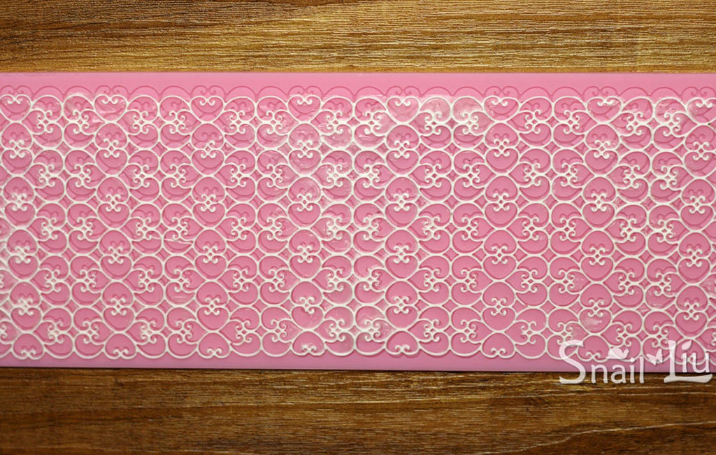 Classic Lace Design Silicone Press Mould
