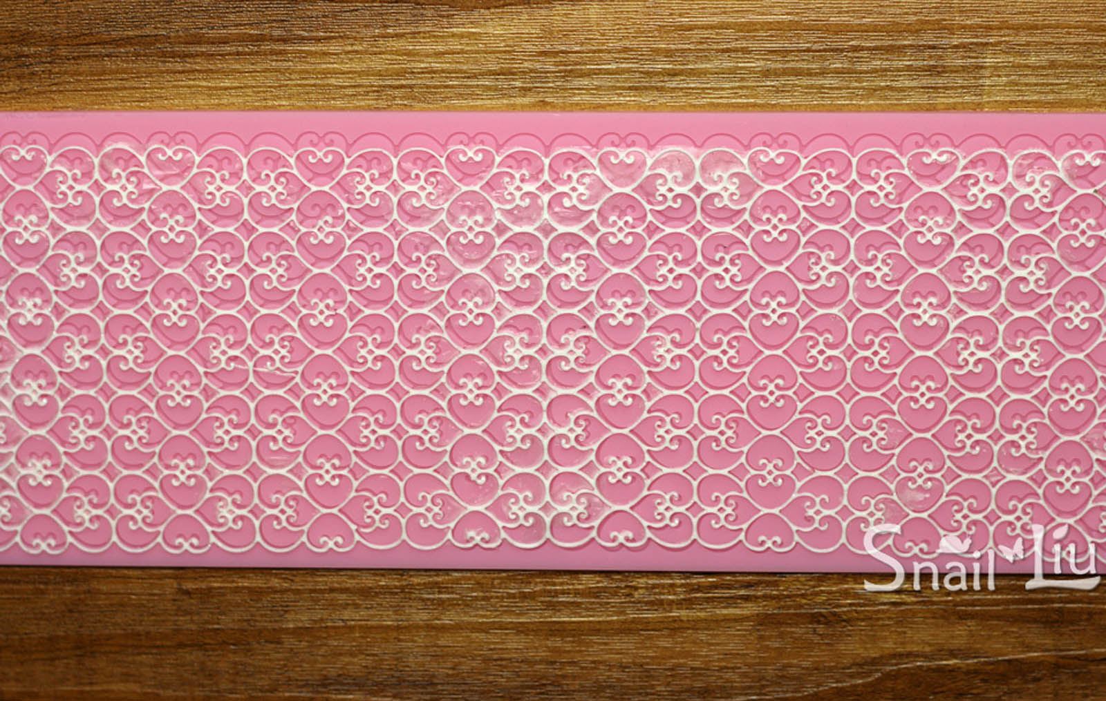 Classic Lace Design Silicone Press Mould